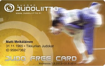 JudoFree -kortti